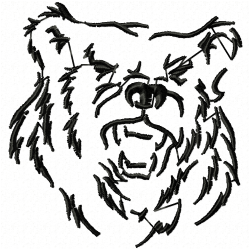 Animals Silhouette Embroidery Design 6